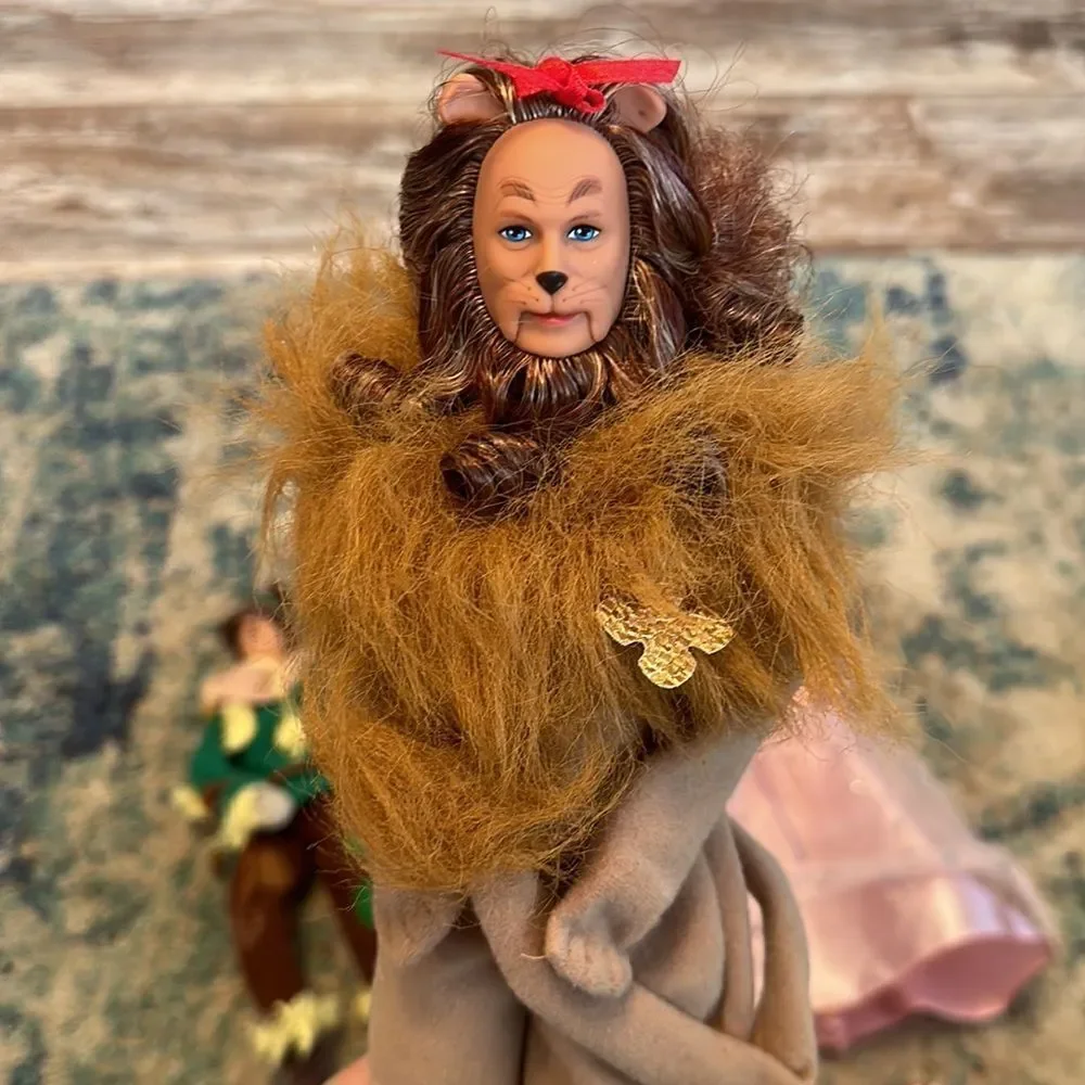 1990s Barbie Wizard of Oz Collector Lot with Munchkins& Talking Dorothy & Glinda